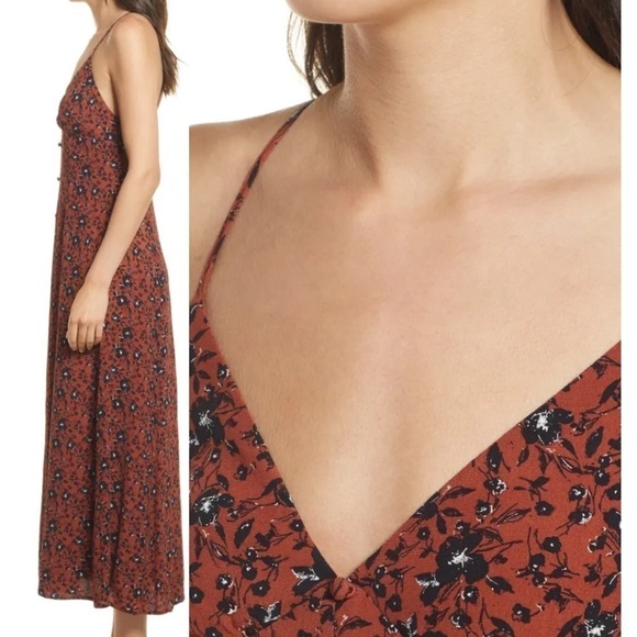 New Chelsea 28 Cami Front Button Maxi sundress size XL - Picture 3 of 12